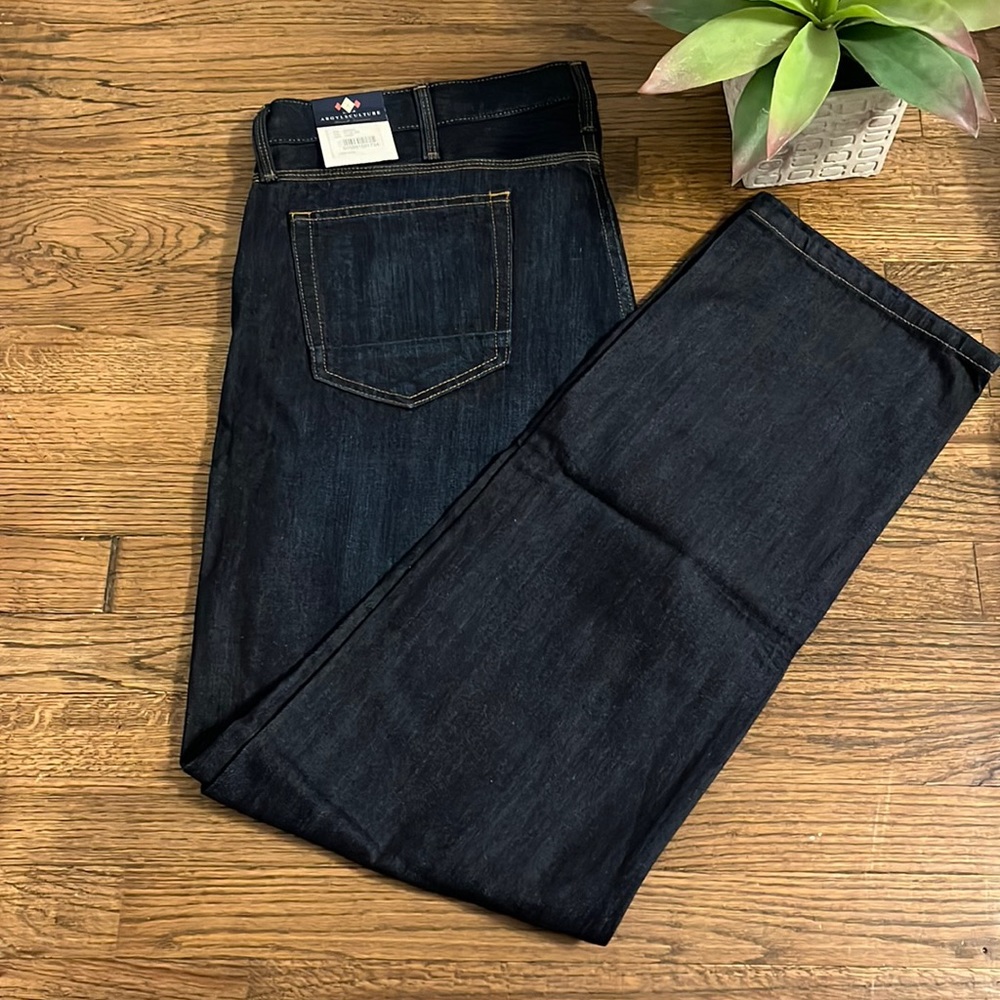 Russell Simmons, Argyle Culture Jeans, size 40x32, Indigo